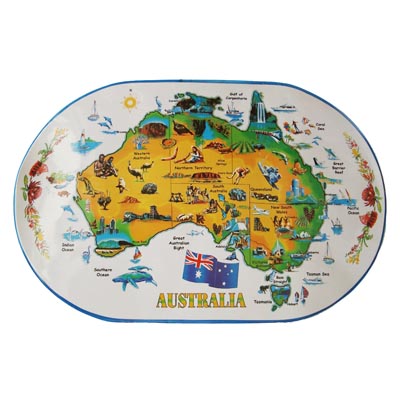 Map of Australia Placemat